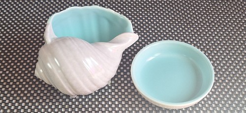 Vintage poole pottery sky - x,