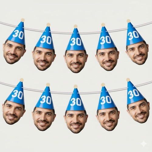 Custom face banner - custom,