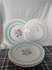 6x Susie Cooper Dresden Sprays