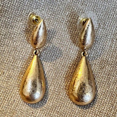 Vintage style signed gold tone - vintage,