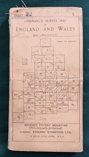 Ordnance survey map - ordnance,
