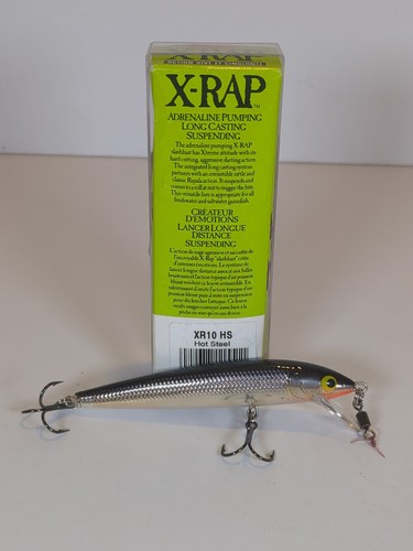 Rapala rap xr10 hot steel - hot,