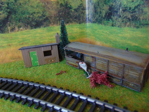 Model railway abandoned - ~,