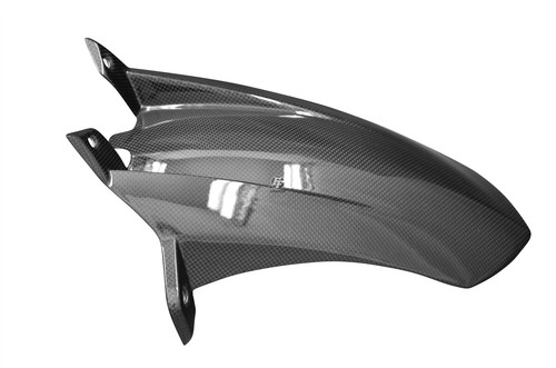 Carbon fiber rear mudguard - fiber,