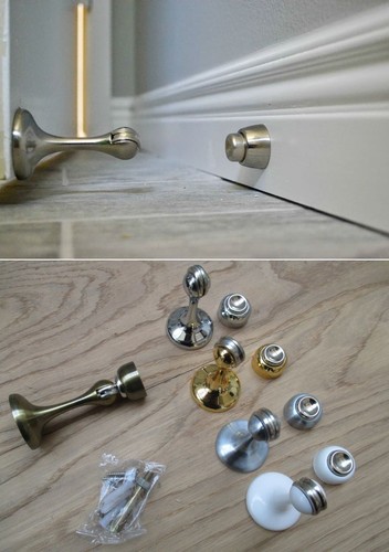 Magnetic door holder - door, stopper