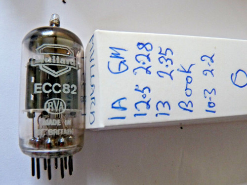 Ecc82 12au7 mullard used - 12au7,