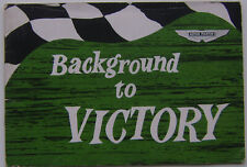 Aston Martin Background To Victory DB3S Publicity Book Cars Drivers Team Members