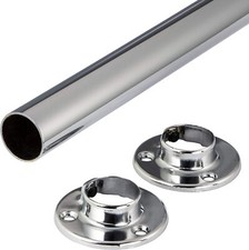 Round clothes rail wardrobe