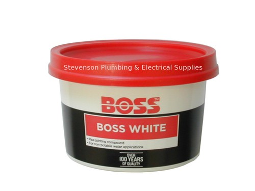 Boss white pipe jointing - white,