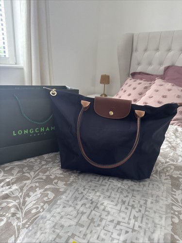 Longchamp pliage navy - navy, blue
