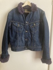 Lee Sherpa Blue Denim Jacket