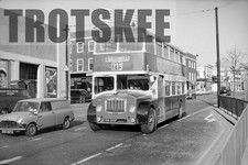 35mm Negative Mansfield District Bristol FLF6G ECW TRB585F c1971