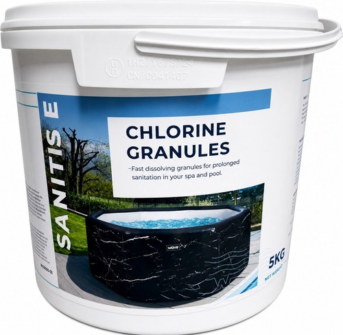 Wave chlorine granules - granules, for