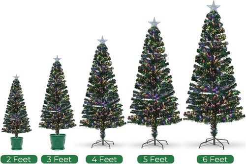Fiber optic christmas - christmas, tree