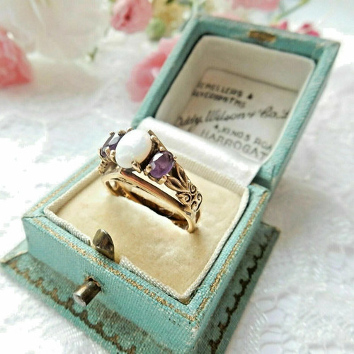 Vintage antique 2ct oval opal - vintage,