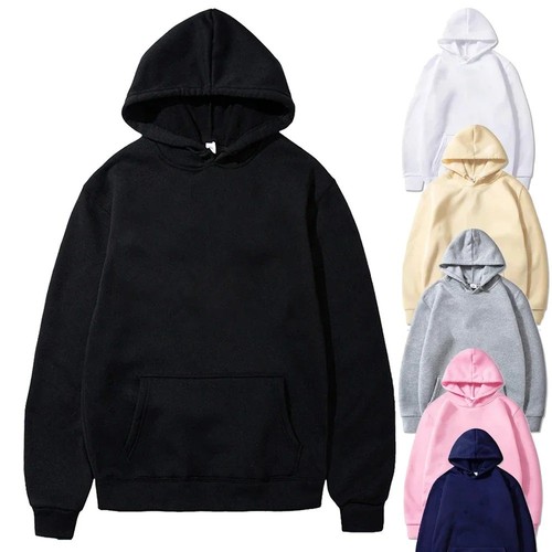 Plain adults kids hoodie - adults,