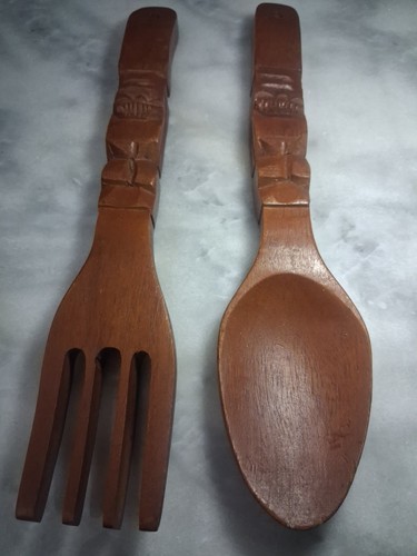 Tiki vintage large - *tiki*, wooden