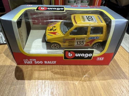 Burago fiat cinquecento - 1/43,