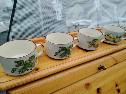 Vintage soup mugs 5 - soup,