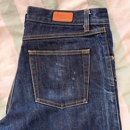 Albam selvedge jeans navy - jeans,