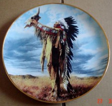 American Indian Heritage Museum Collectors Plate PRAYER TO THE GREAT SPIRIT