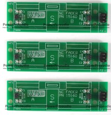 1Lot of 3 NC FADER Hall Sensor PCB Assy for RANE TTM57sl, TTM56, TTM56s DJ Mixer