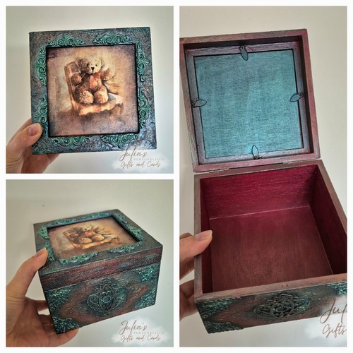 Handmade unique trinket box