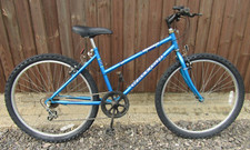 Raleigh Eternity Ladies Retro Mountain Bike Bicycle Shimano Blue Brand New Tyres