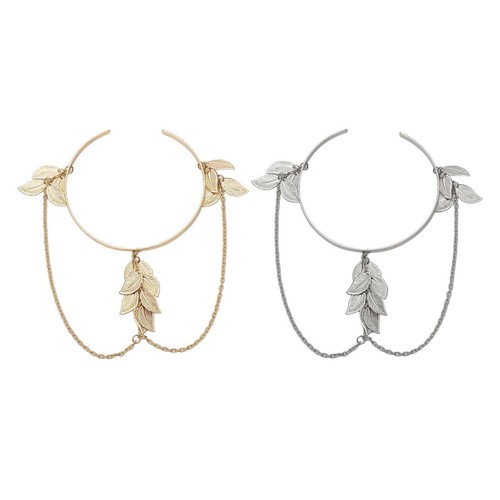 Roman greek leaf arm bracelet - arm,