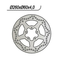 FRONT BRAKE DISC NG 292 APRILIA SCARABEO GT 4T Piaggio 125 2003-2006