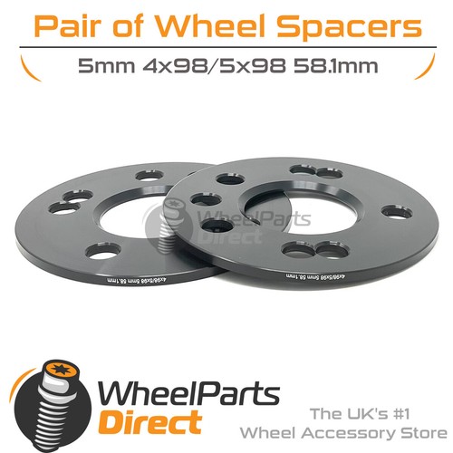 Wheel spacers black - (2),