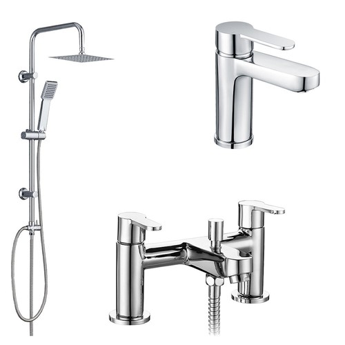 Way square shower - 3, rigid