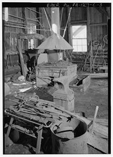 Blacksmith shop hearth tools - blacksmith,