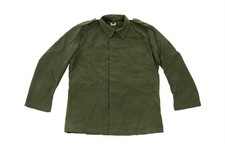 Swedish army surplus heavy cotton vintage green field jacket