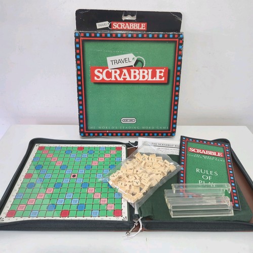 1980s vintage travel scrabble - 1980s,