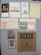 Lot Of 9 Vintage Dixie Beer