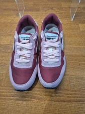 Ladies KangaROOS Invader-Basic Pink And Burgundy Trainers UK 3.5 Excellent