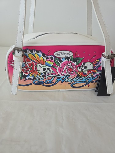 Hardy purse satchel - purse, white