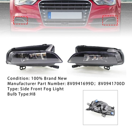 Pair front right fog light - pair,