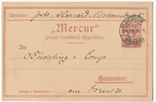 Hanover Mercur map 24.10.1890 expired