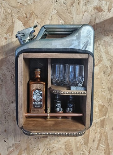 Handmade jerry can minibar - jerry,