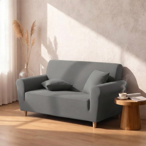 Soild stretch thick sofa - thick,
