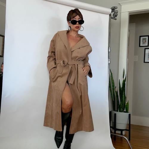Vintage trench coat - vintage,