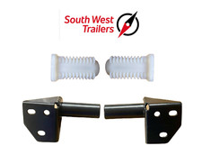 2x Front Ramp Hinge Pins & Bushes Ifor Williams Horse Box Trailer HB505 510