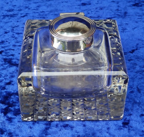 Edwardian silver mounted - an,