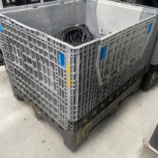 Used Large Collapsible Plastic Pallet Box 1000X1200X1000mm Magnum Stillage Rack