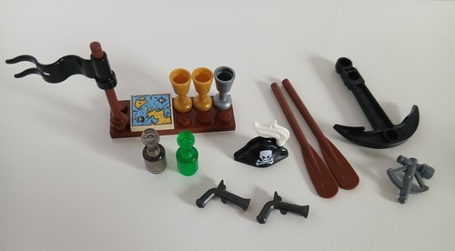 Lego pirates accessories inc - lego,