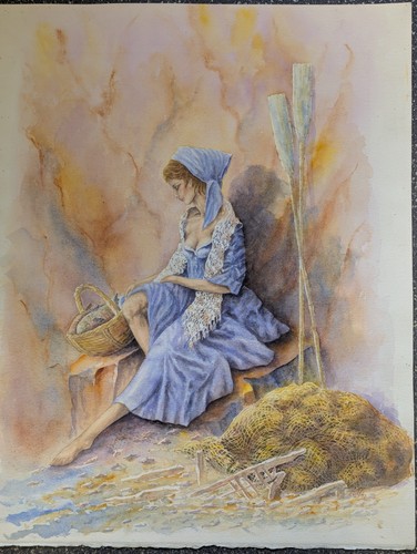 Original watercolour painting