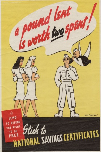 Wwii savings poster - 🇬🇧,
