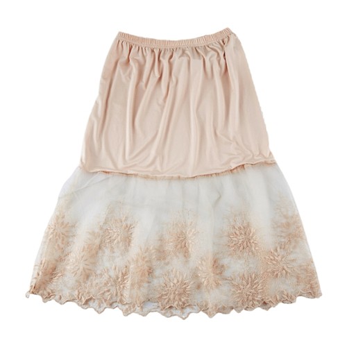 Lace half slip skirts - lace,